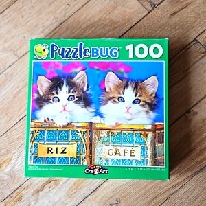 NWT Puzzlebug CraZArt 100 Piece Jigsaw Puzzle